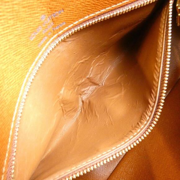 LOUIS VUITTON Authentic Brown Monogram Boulogne 30 Shoulder Bag main image 4